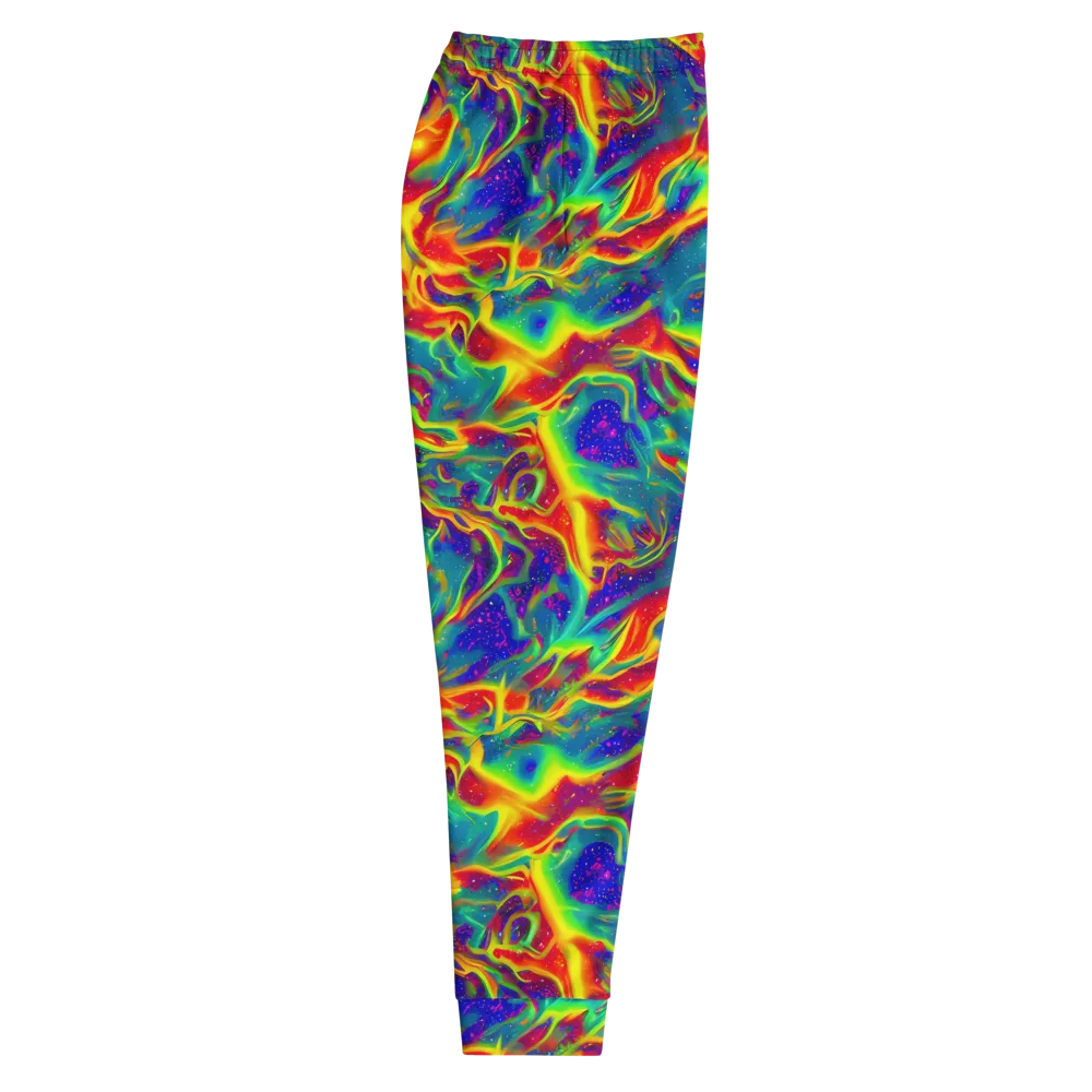 Nebula Symphony on Men's Joggers — Right