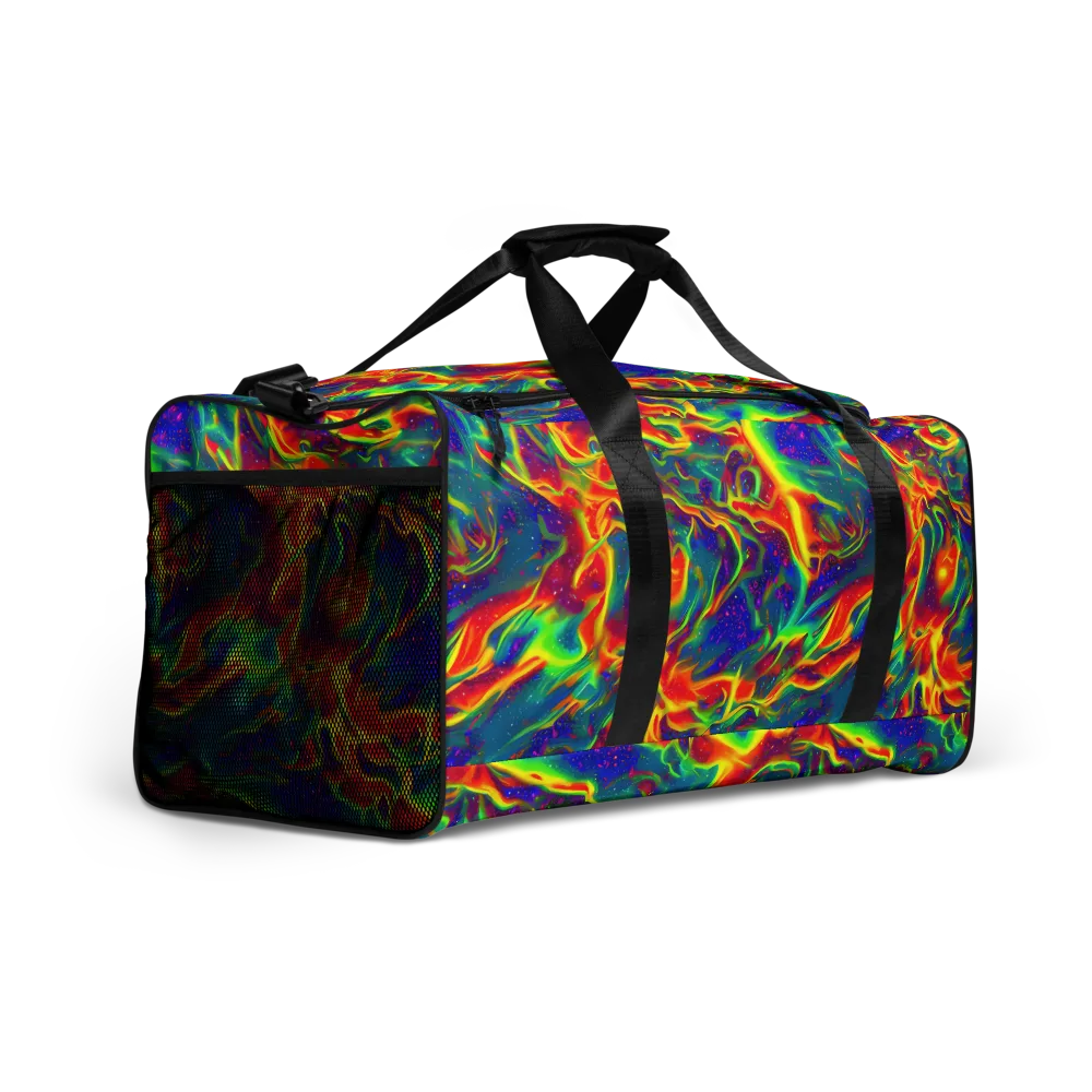 Nebula Symphony on Duffle Bag — Right Front