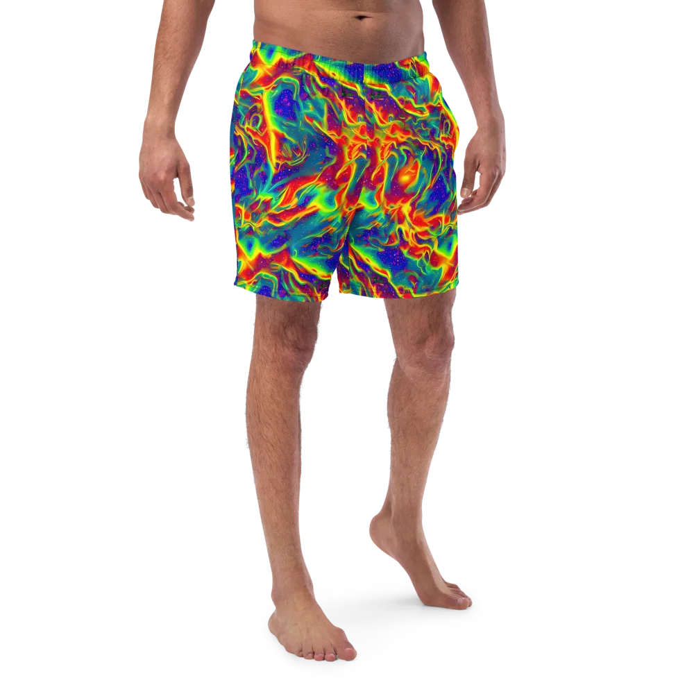 Nebula Symphony on Swim Trunks — Front