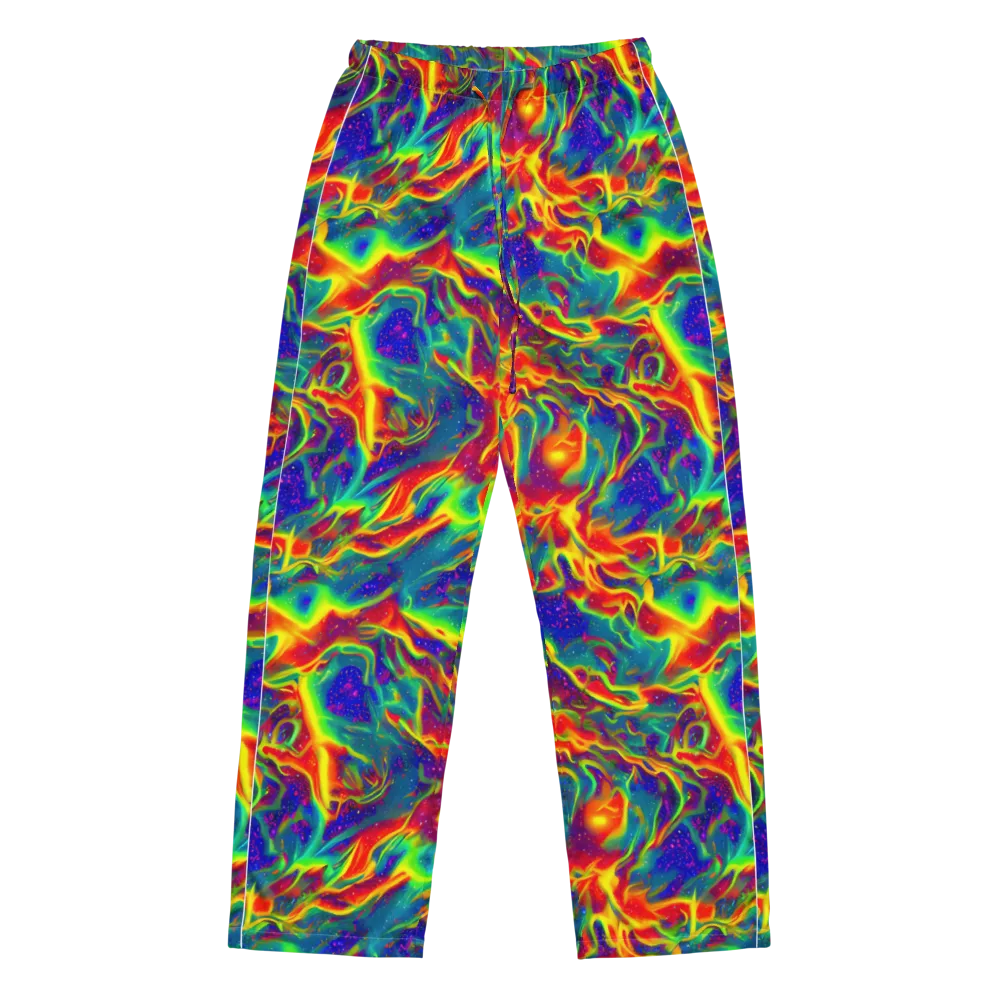 Nebula Symphony on Women's Pajama Pants — Front