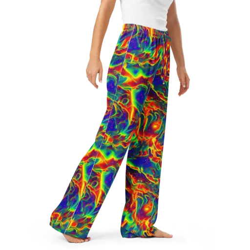 Nebula Symphony on a Women's Pajama Pants