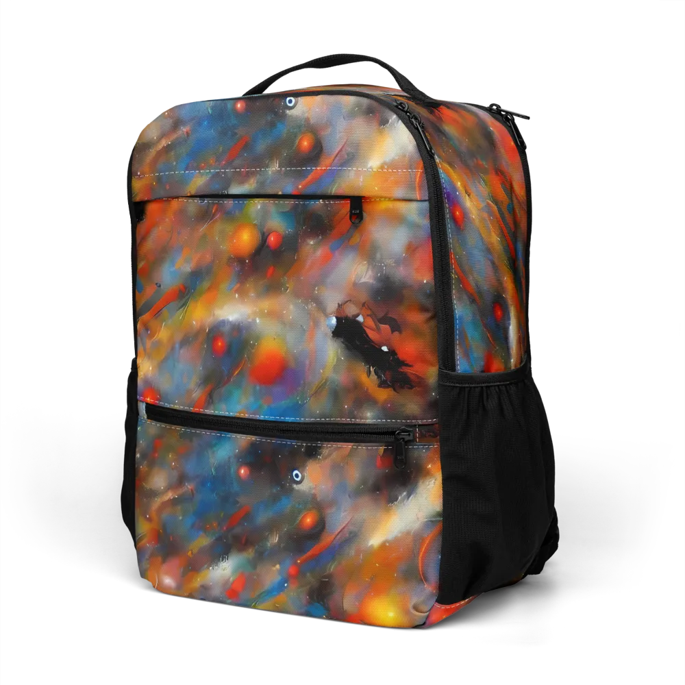 Ethereal Eclat on Utility Backpack — Left Front