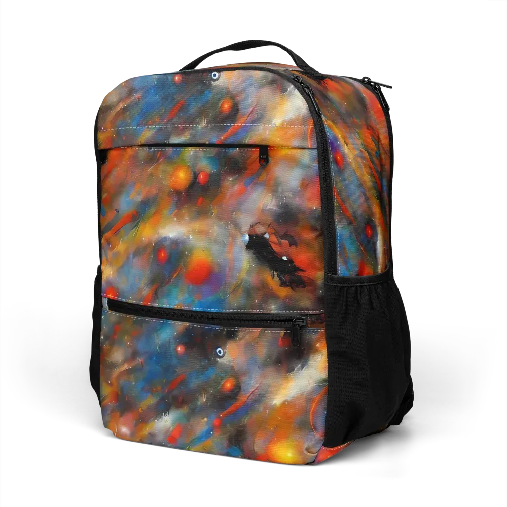 Ethereal Eclat on Utility Backpack — Left Front