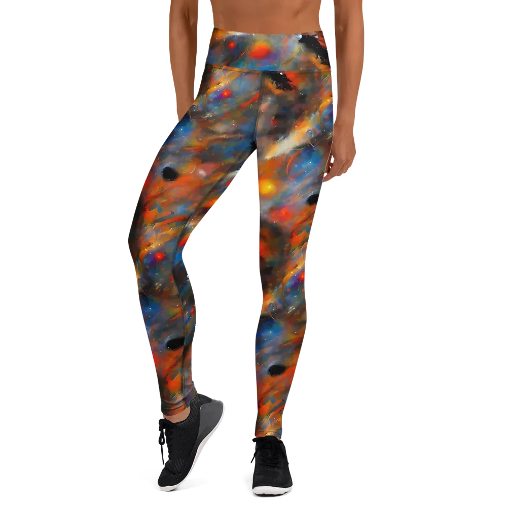 Ethereal Eclat on Yoga Leggings — Front