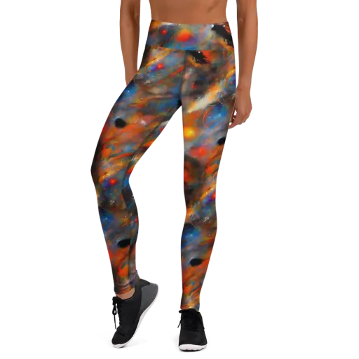 Ethereal Eclat on a Yoga Leggings