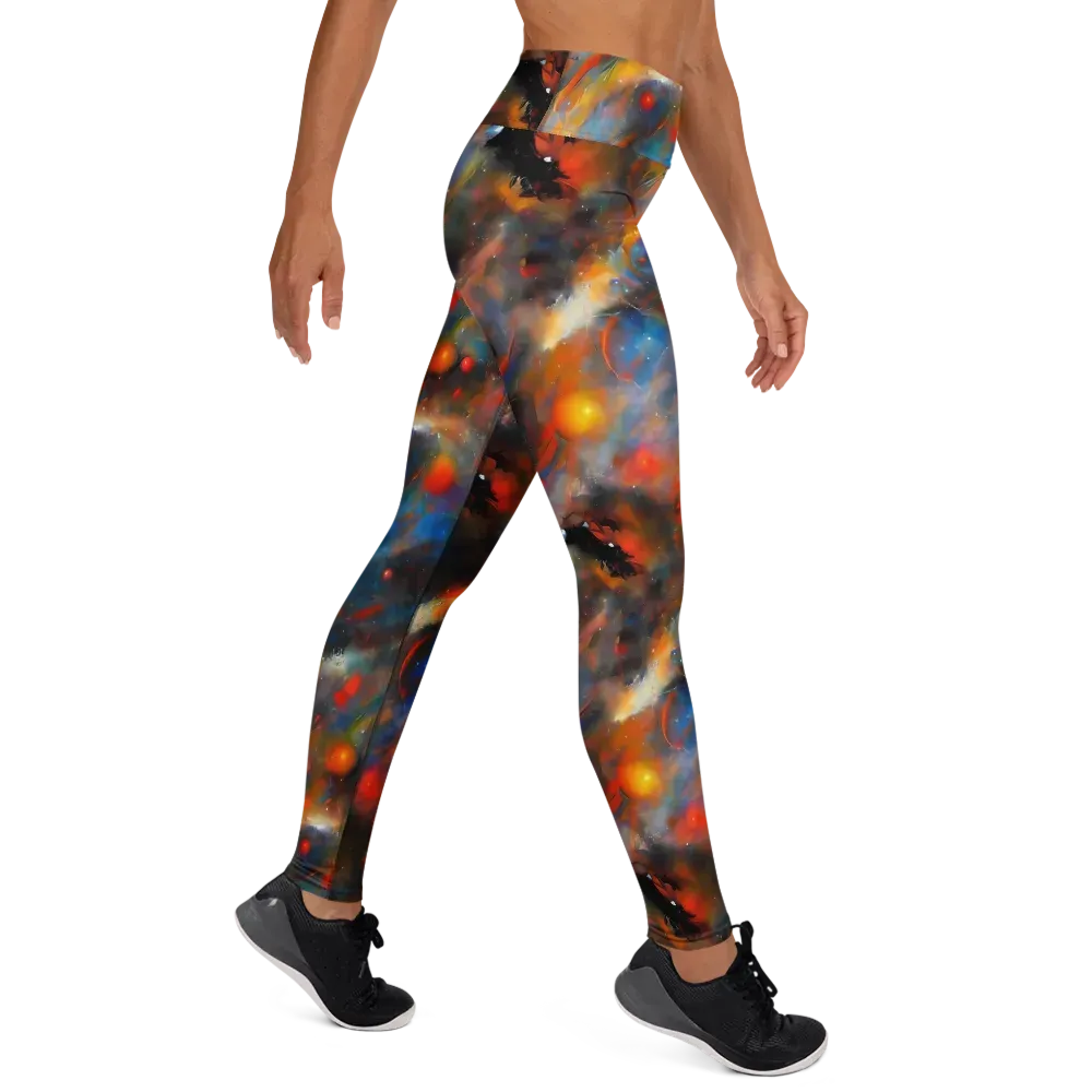 Ethereal Eclat on Yoga Leggings — Right