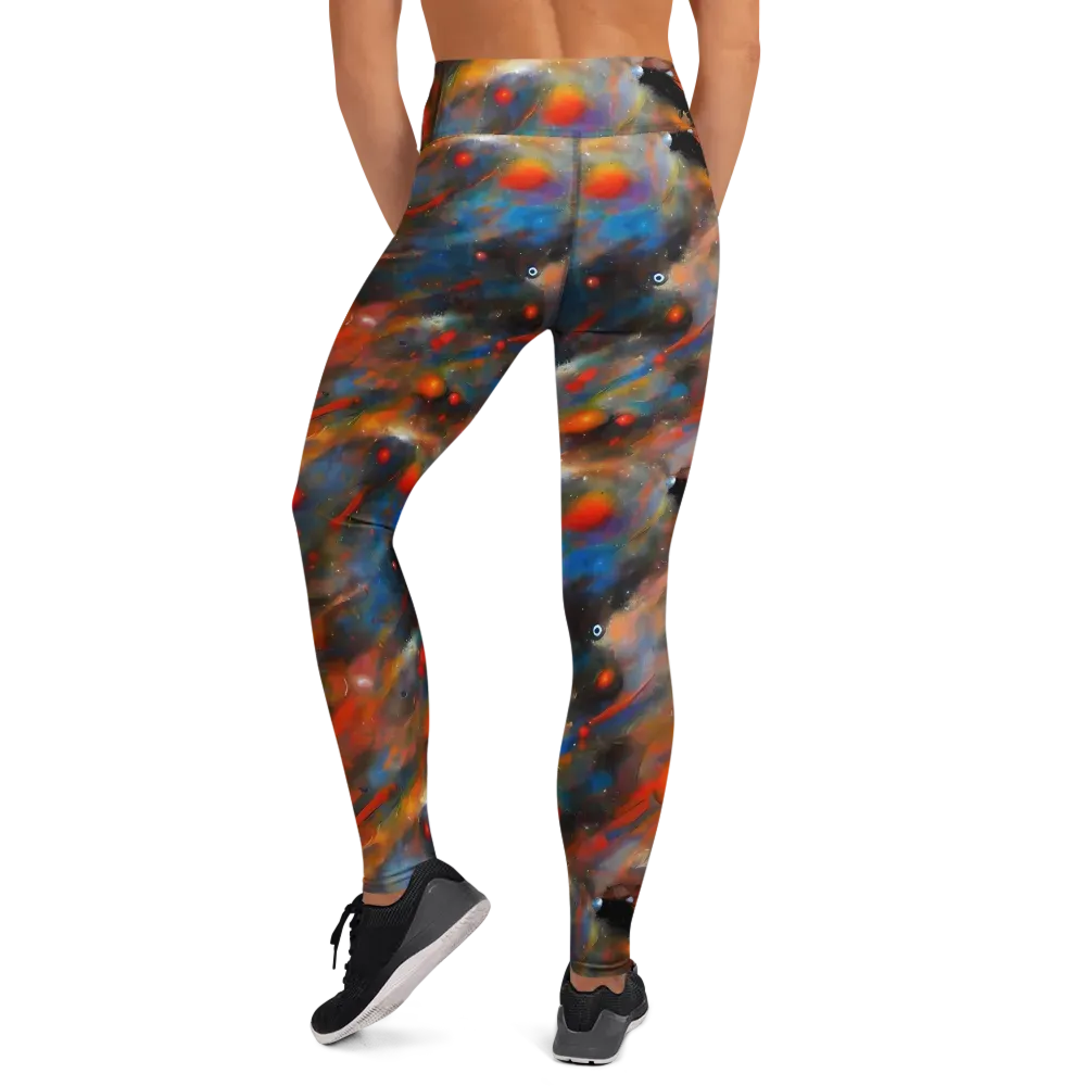 Ethereal Eclat on Yoga Leggings — Back