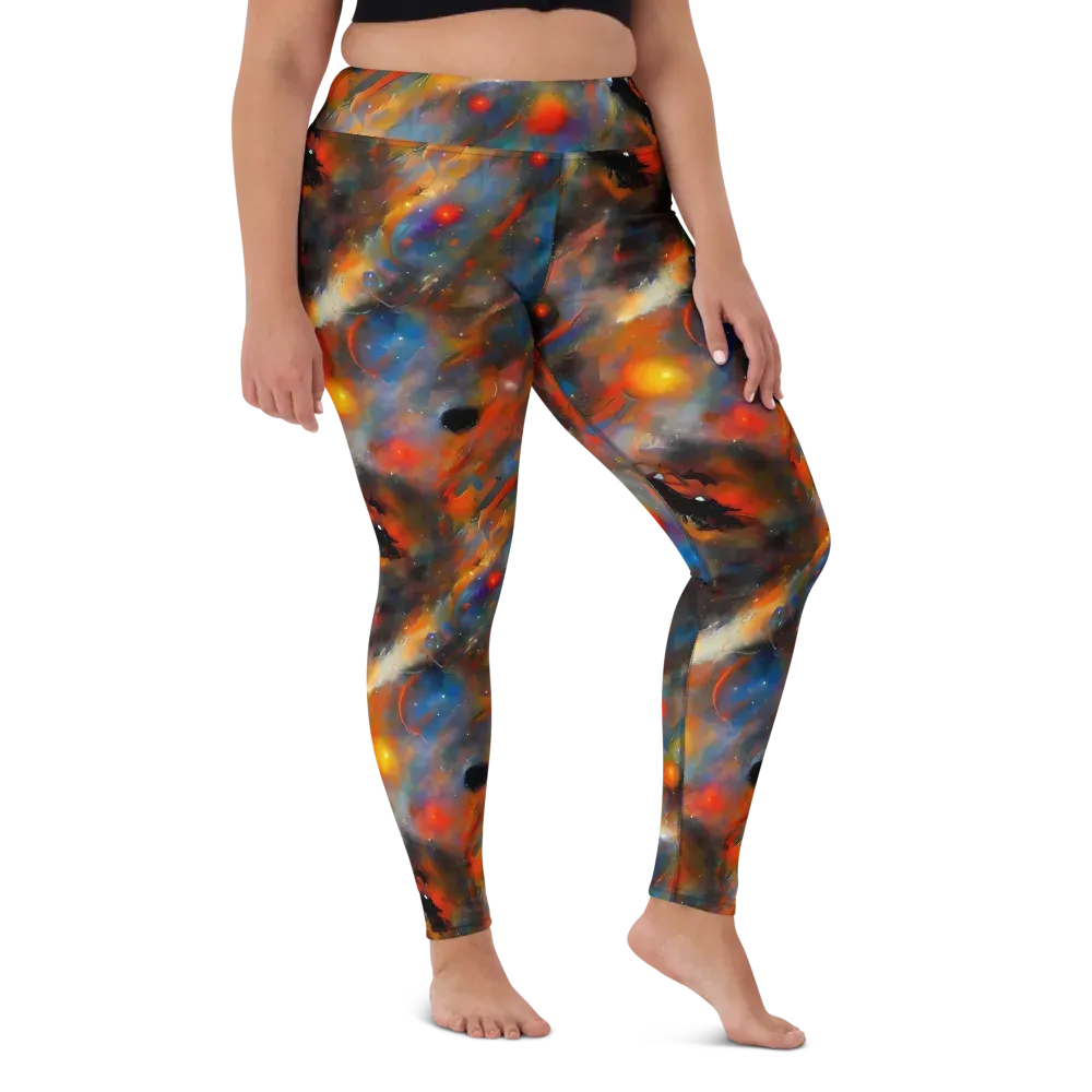 Ethereal Eclat on Yoga Leggings — Front