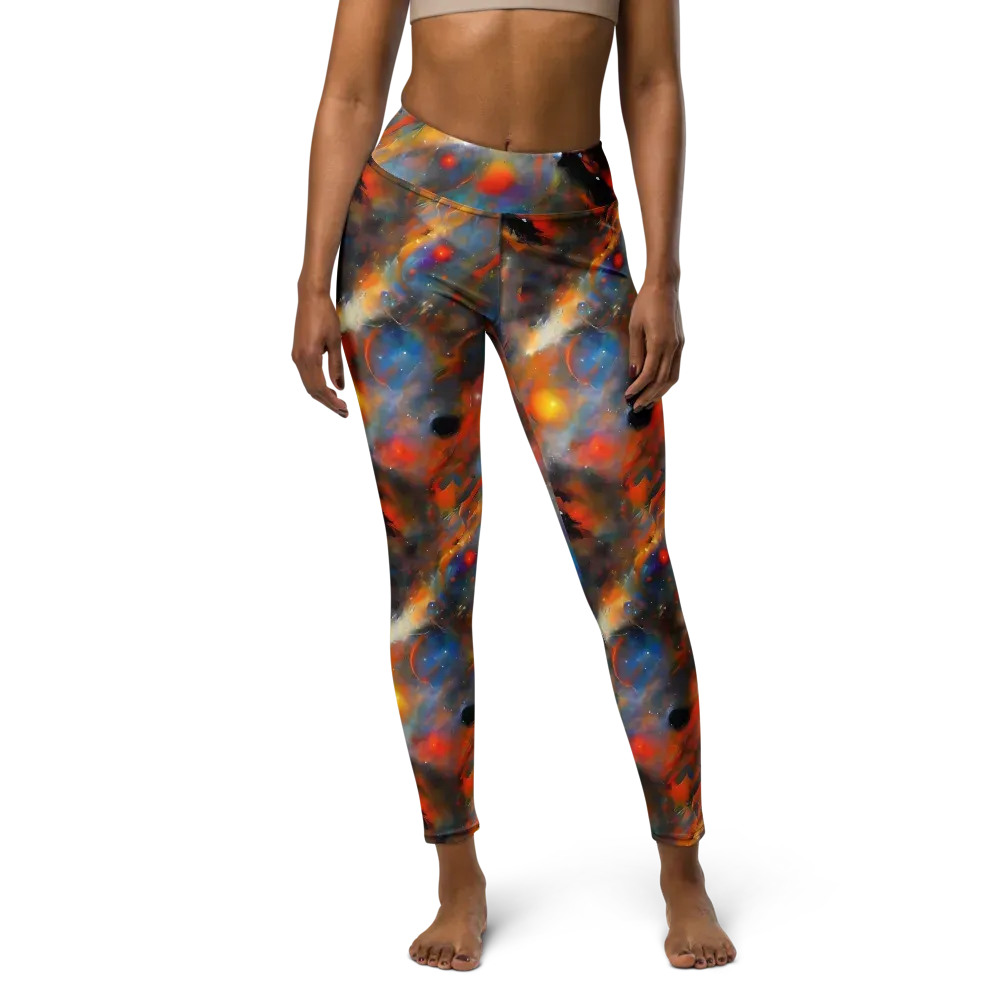 Ethereal Eclat on Yoga Leggings — Front