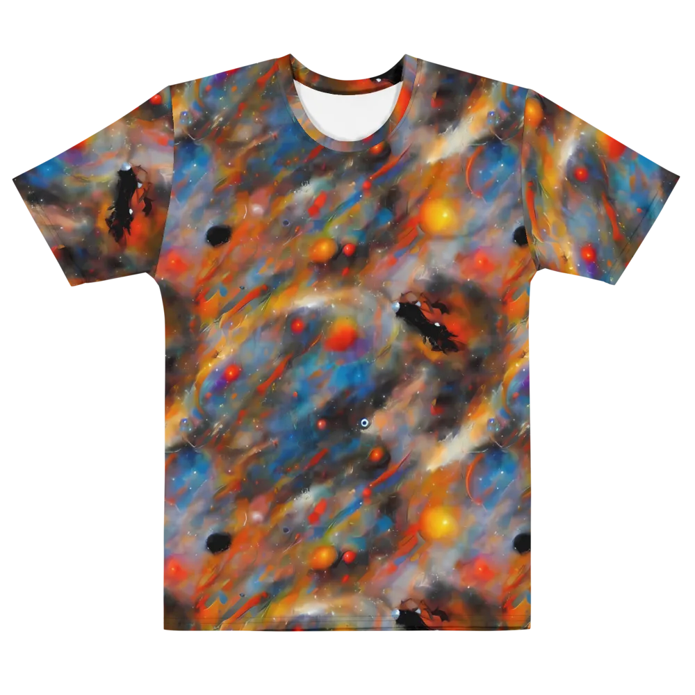 Ethereal Eclat on Men's Cotton Crew Neck T-Shirt — Front