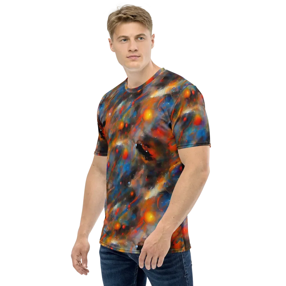Ethereal Eclat on Men's Crew Neck T-Shirt — Left