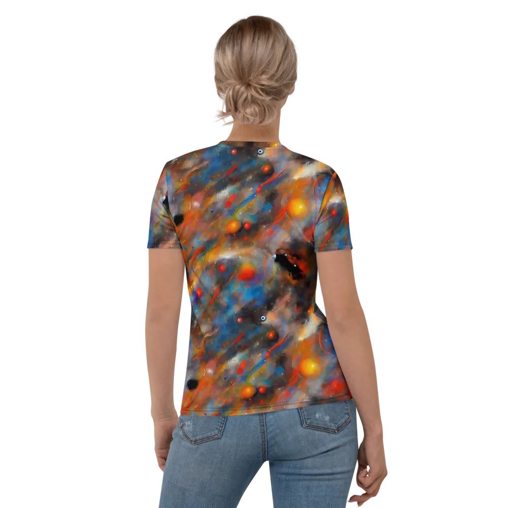 Ethereal Eclat on Women's Crew Neck T-Shirt — Back