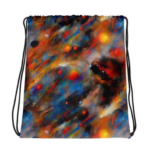 Ethereal Eclat on a Drawstring Bag