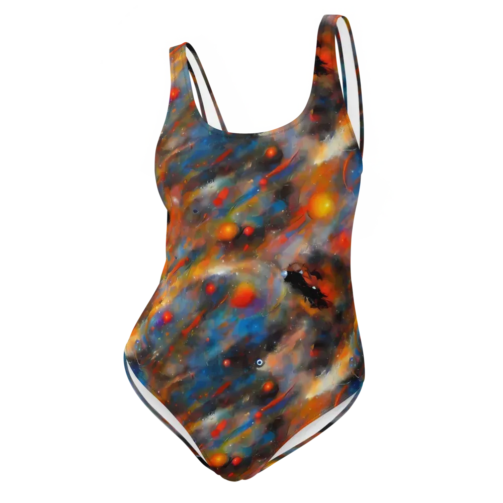Ethereal Eclat on One-Piece Swimsuit — Front