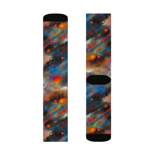 Ethereal Eclat on a Socks