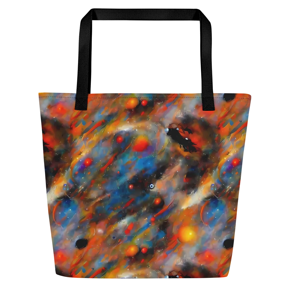 Ethereal Eclat on Large Tote Bag W/ Pocket — Front