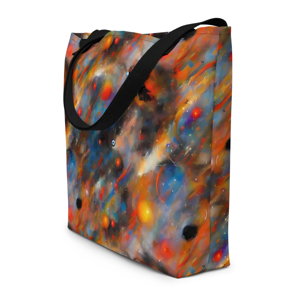 Ethereal Eclat on Large Tote Bag W/ Pocket — Front