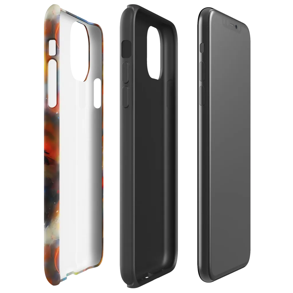 Ethereal Eclat on Tough Case for iPhone® — Right