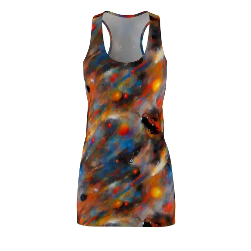 Ethereal Eclat on a Racerback Dress