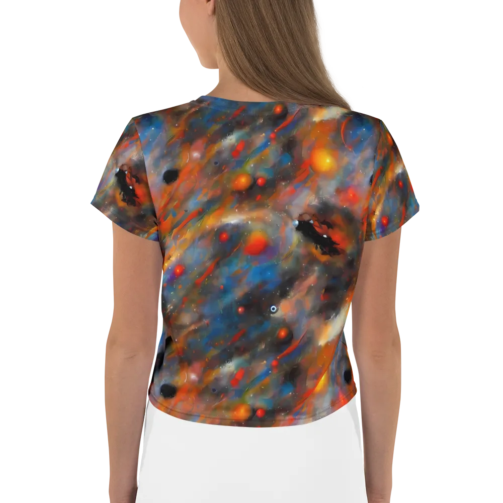 Ethereal Eclat on Crop Tee — Back