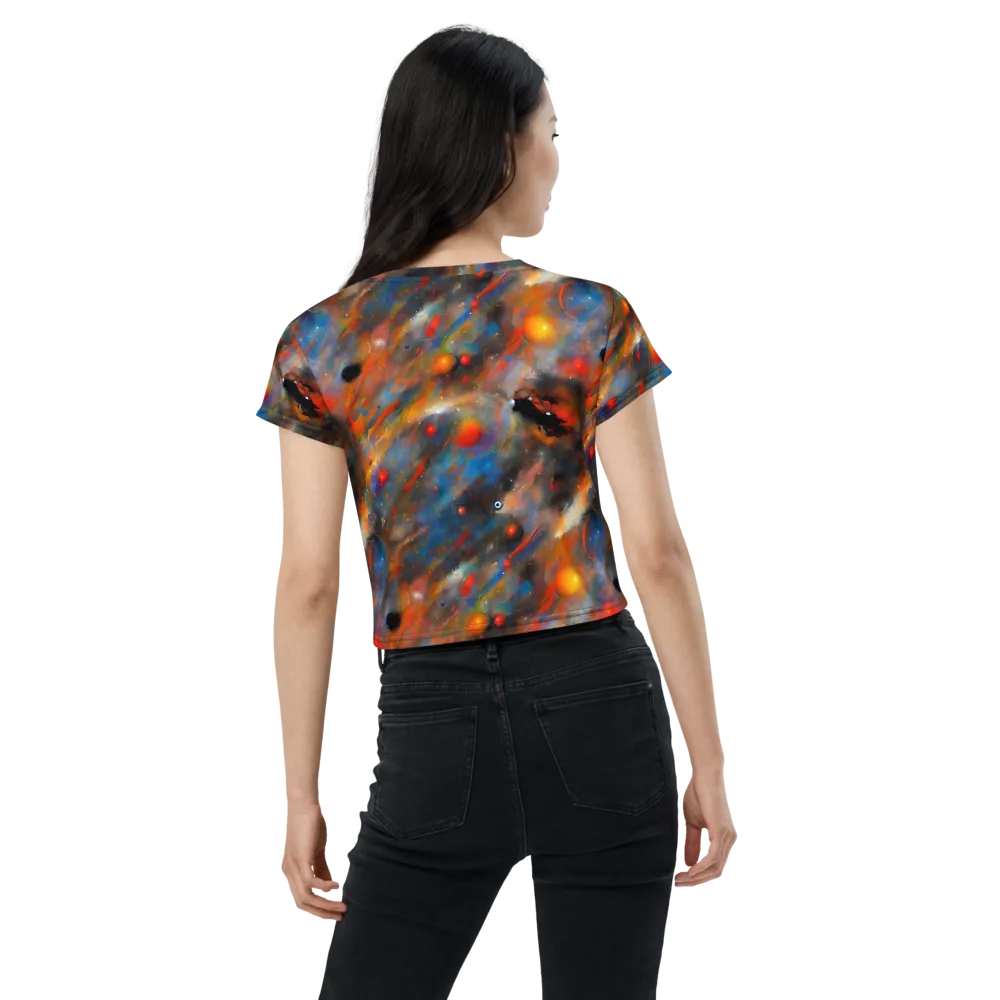 Ethereal Eclat on Crop Tee — Back