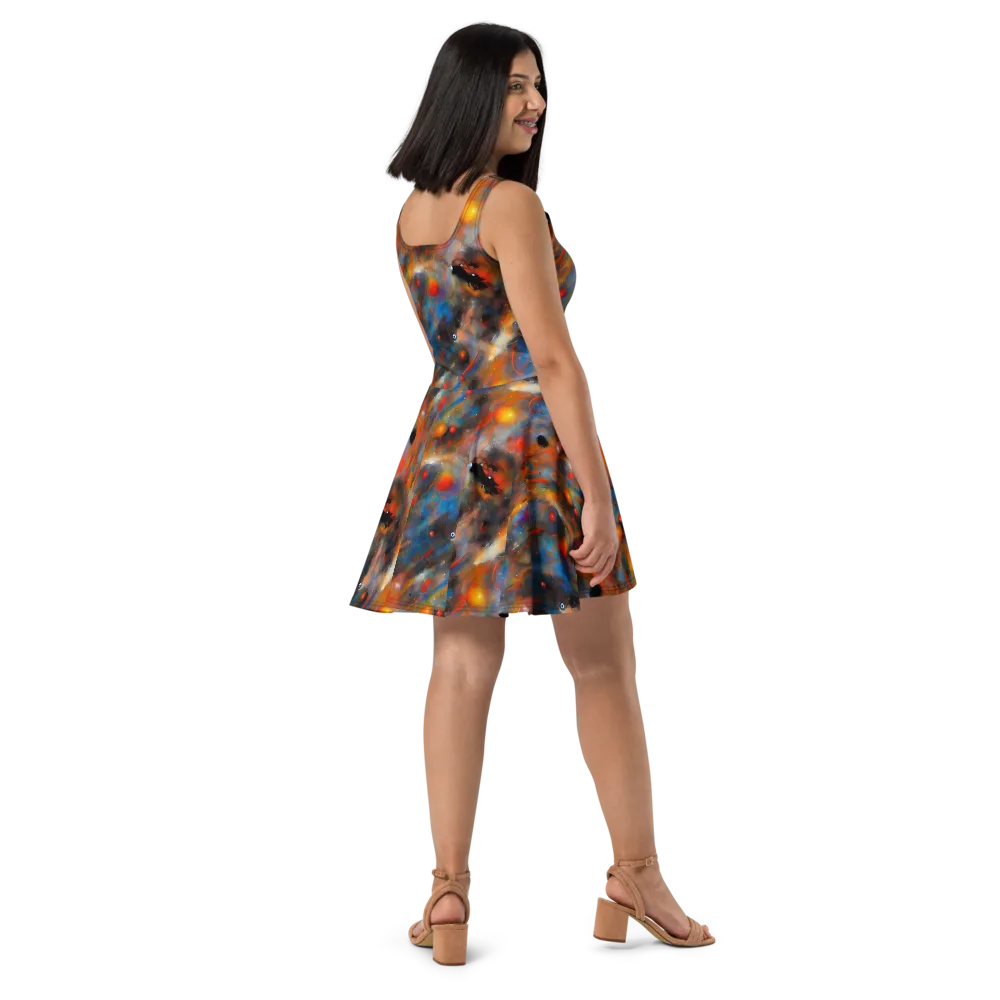 Ethereal Eclat on Skater Dress — Right