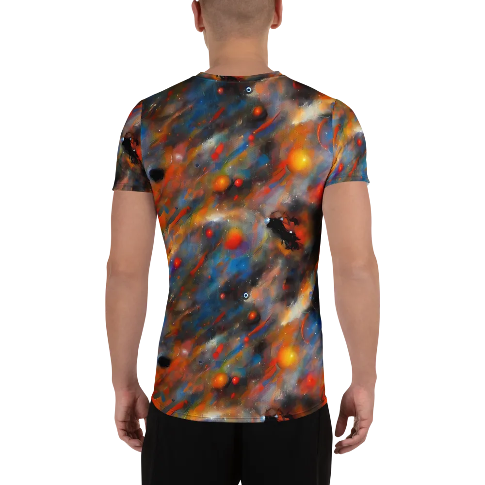 Ethereal Eclat on Men's Athletic T-Shirt — Back