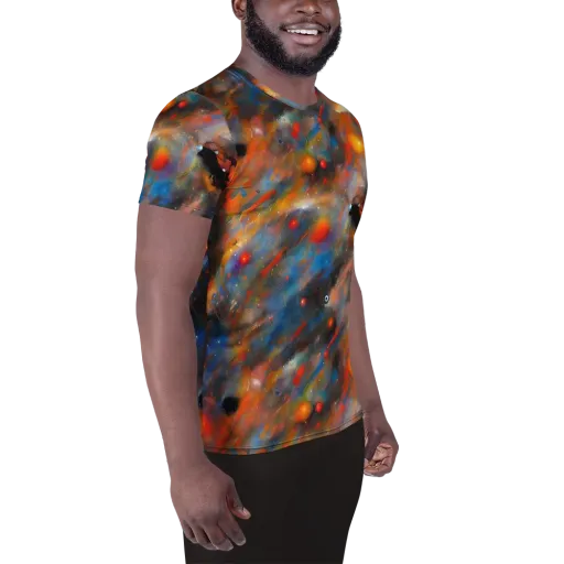 Ethereal Eclat on a Men's Athletic T-Shirt