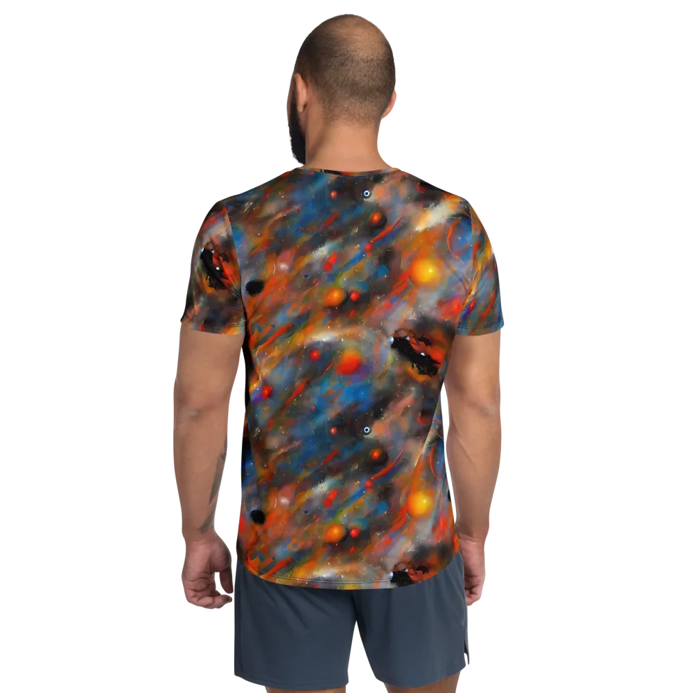 Ethereal Eclat on Men's Athletic T-Shirt — Back