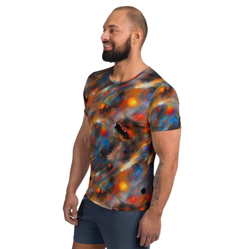 Ethereal Eclat on Men's Athletic T-Shirt — Left