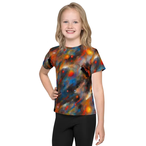 Ethereal Eclat on a Kids Crew Neck T-Shirt