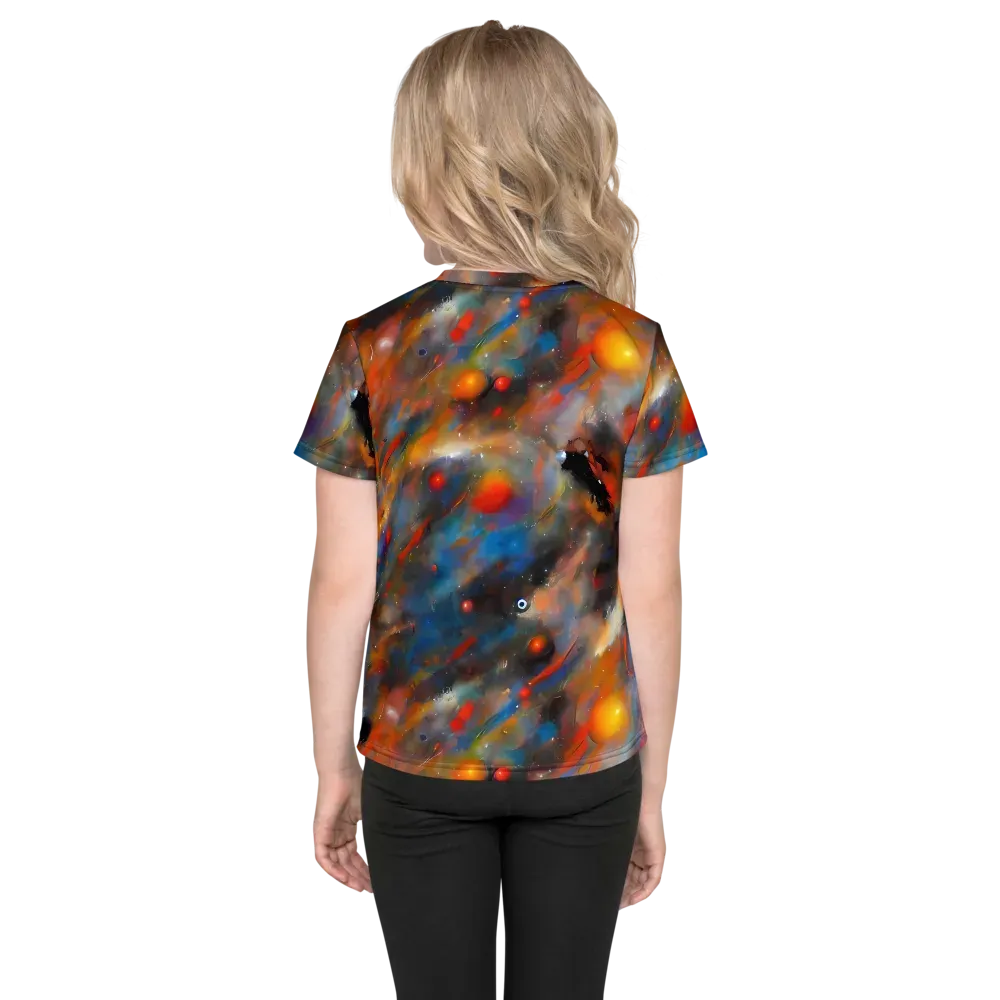 Ethereal Eclat on Kids Crew Neck T-Shirt — Back
