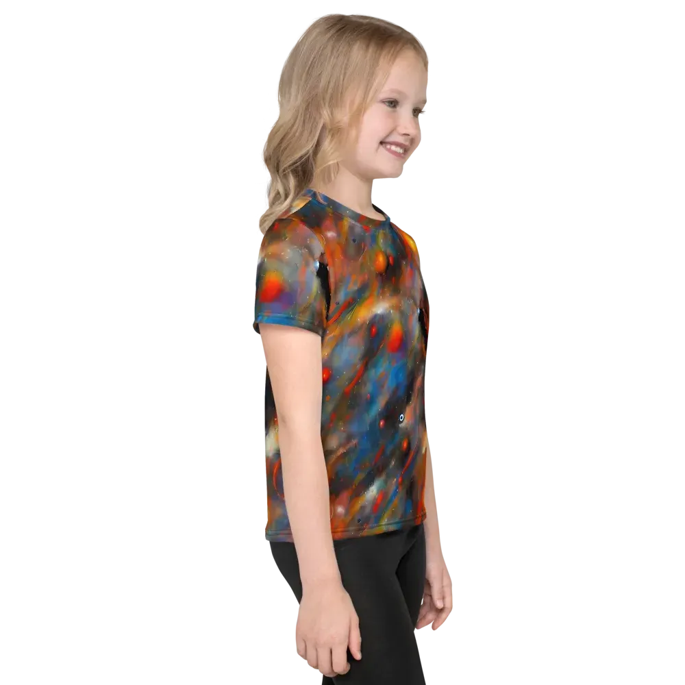 Ethereal Eclat on Kids Crew Neck T-Shirt — Right