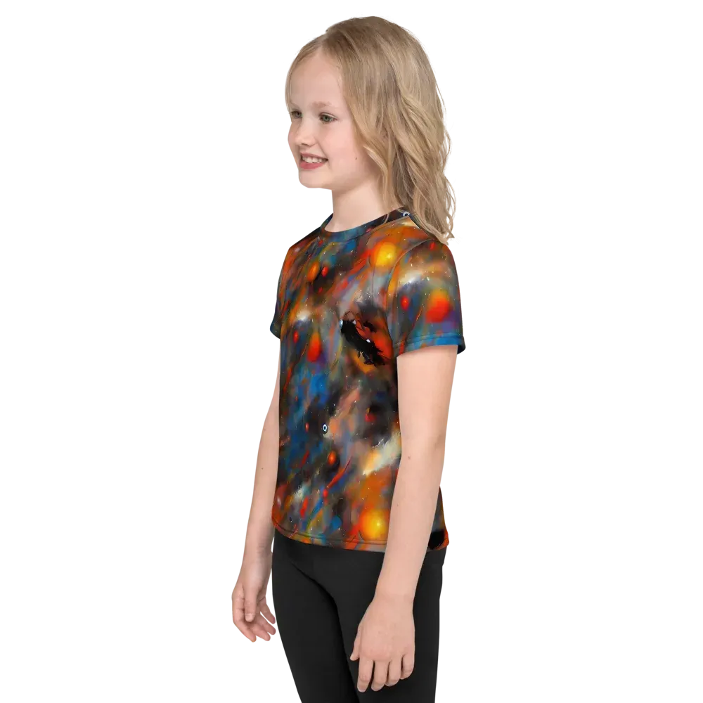 Ethereal Eclat on Kids Crew Neck T-Shirt — Left