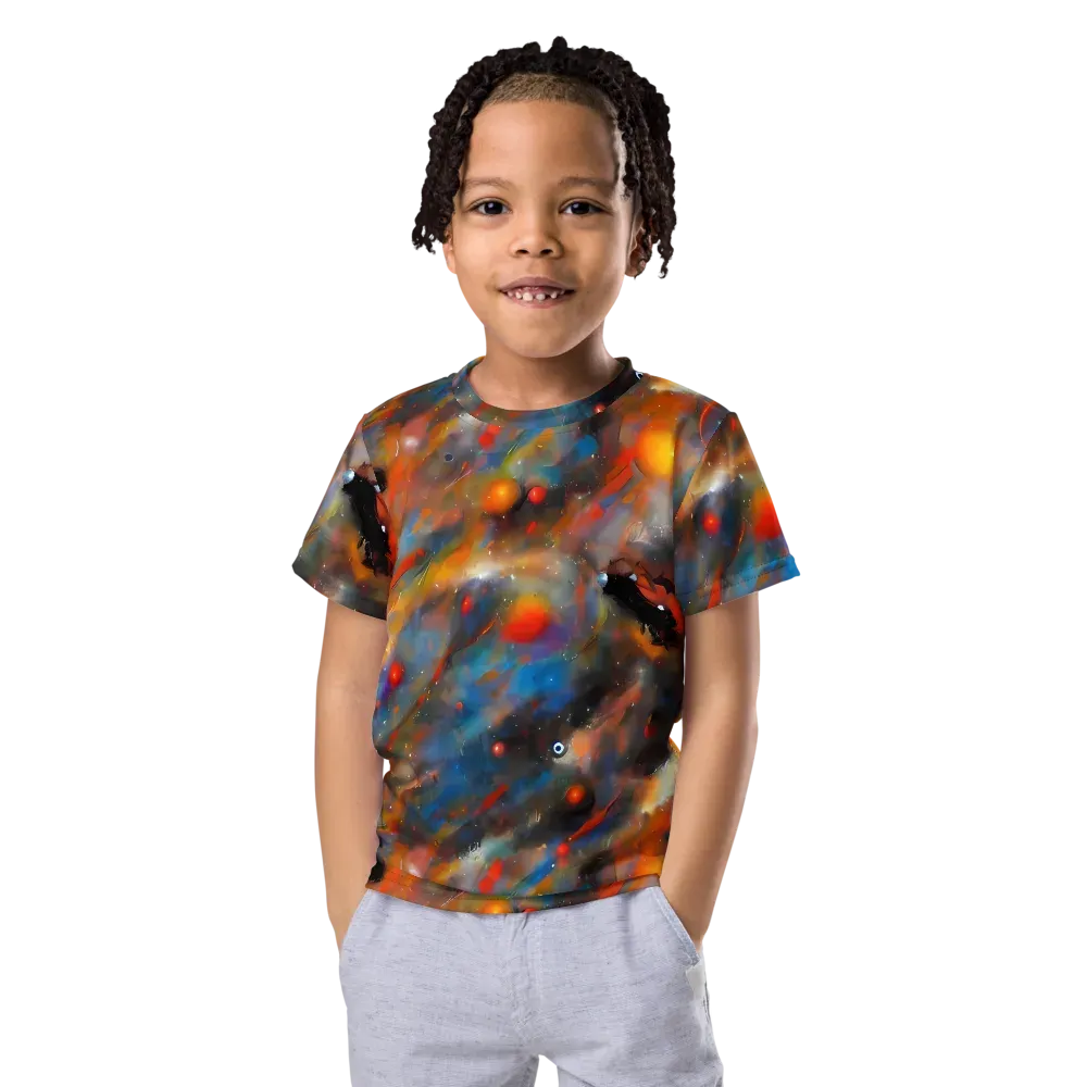 Ethereal Eclat on Kids Crew Neck T-Shirt — Front