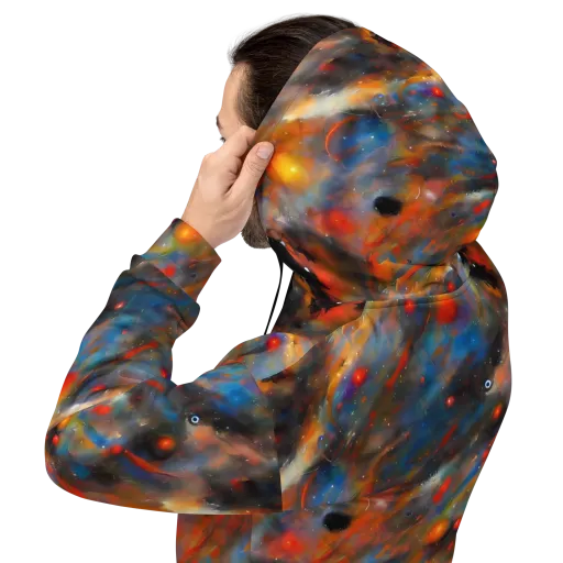 Ethereal Eclat on a Hoodie