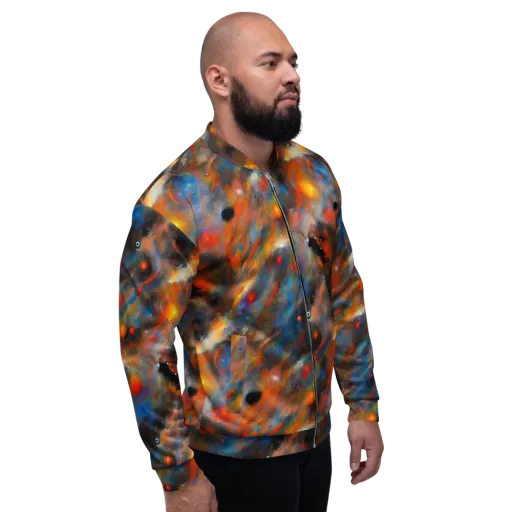 Ethereal Eclat on a Bomber Jacket