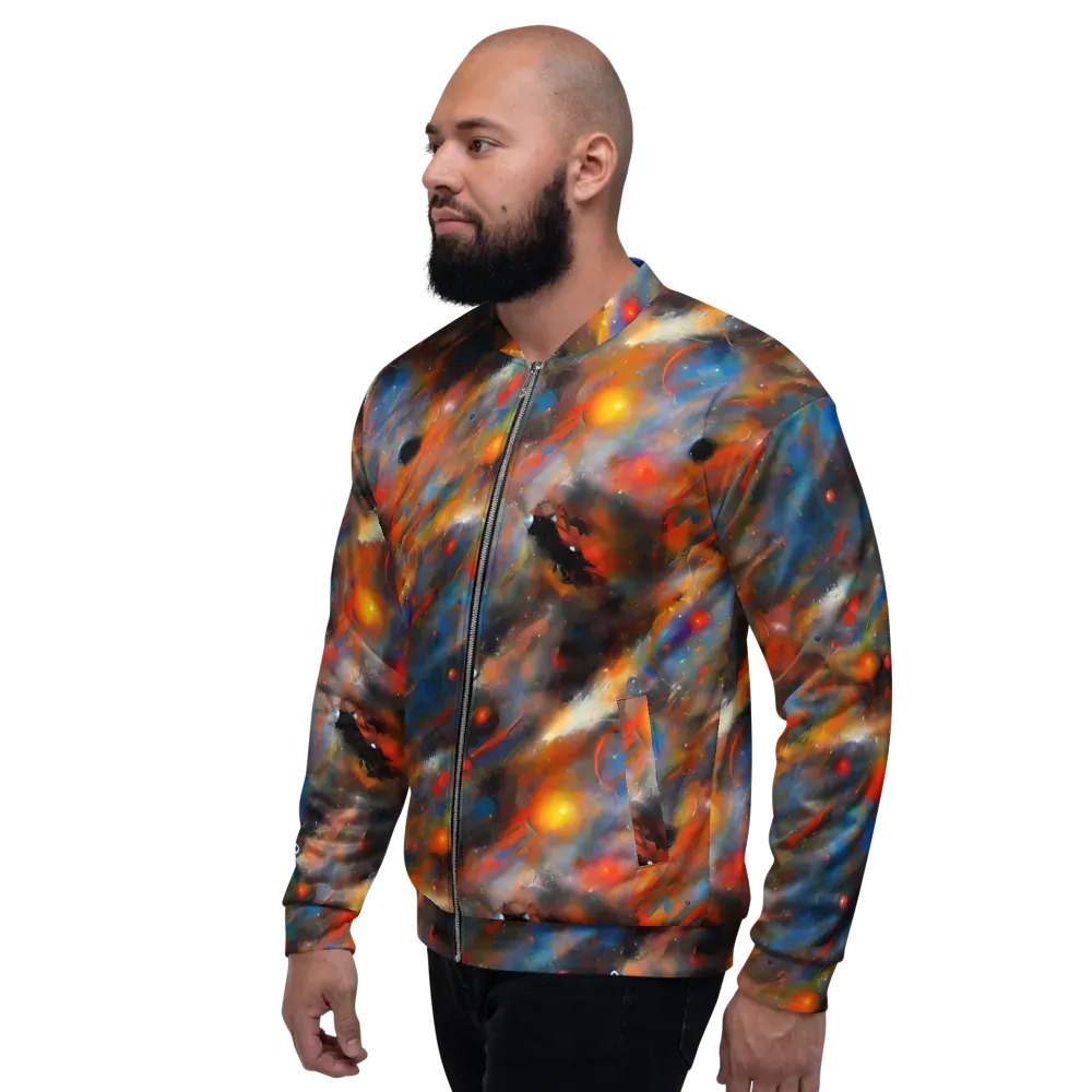 Ethereal Eclat on Bomber Jacket — Left