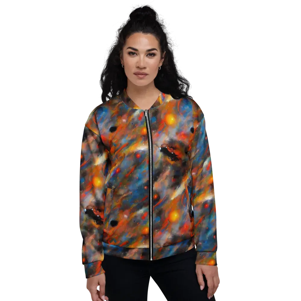 Ethereal Eclat on Bomber Jacket — Front