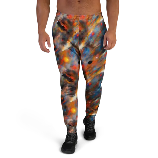 Ethereal Eclat on a Men's Joggers