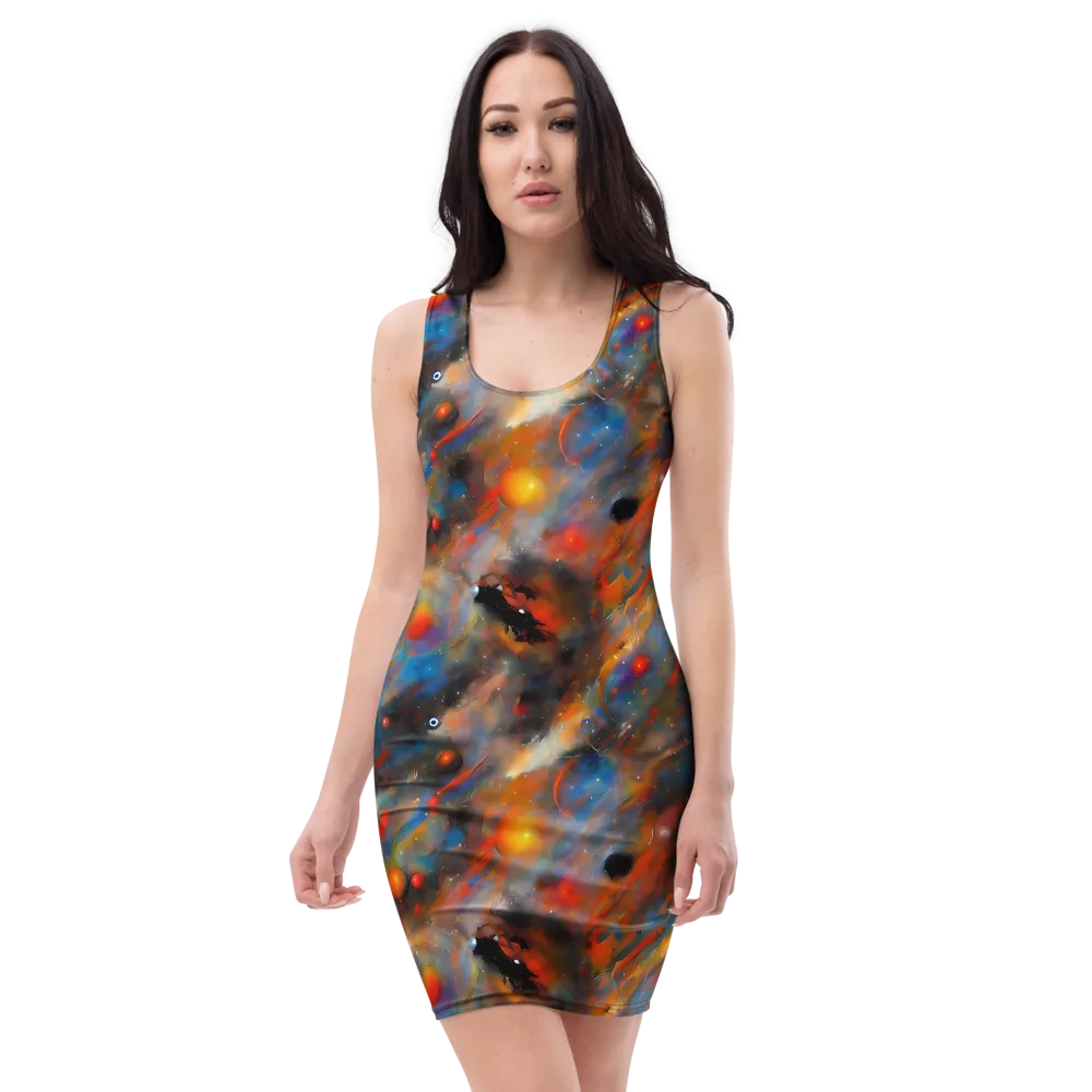 Ethereal Eclat on Bodycon Dress — Front