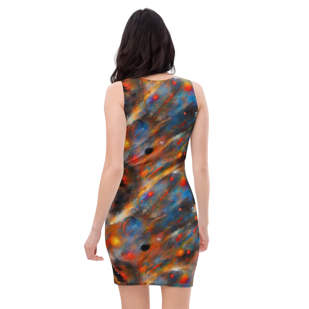 Ethereal Eclat on Bodycon Dress — Back
