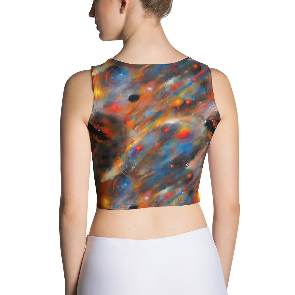 Ethereal Eclat on Crop Top — Back