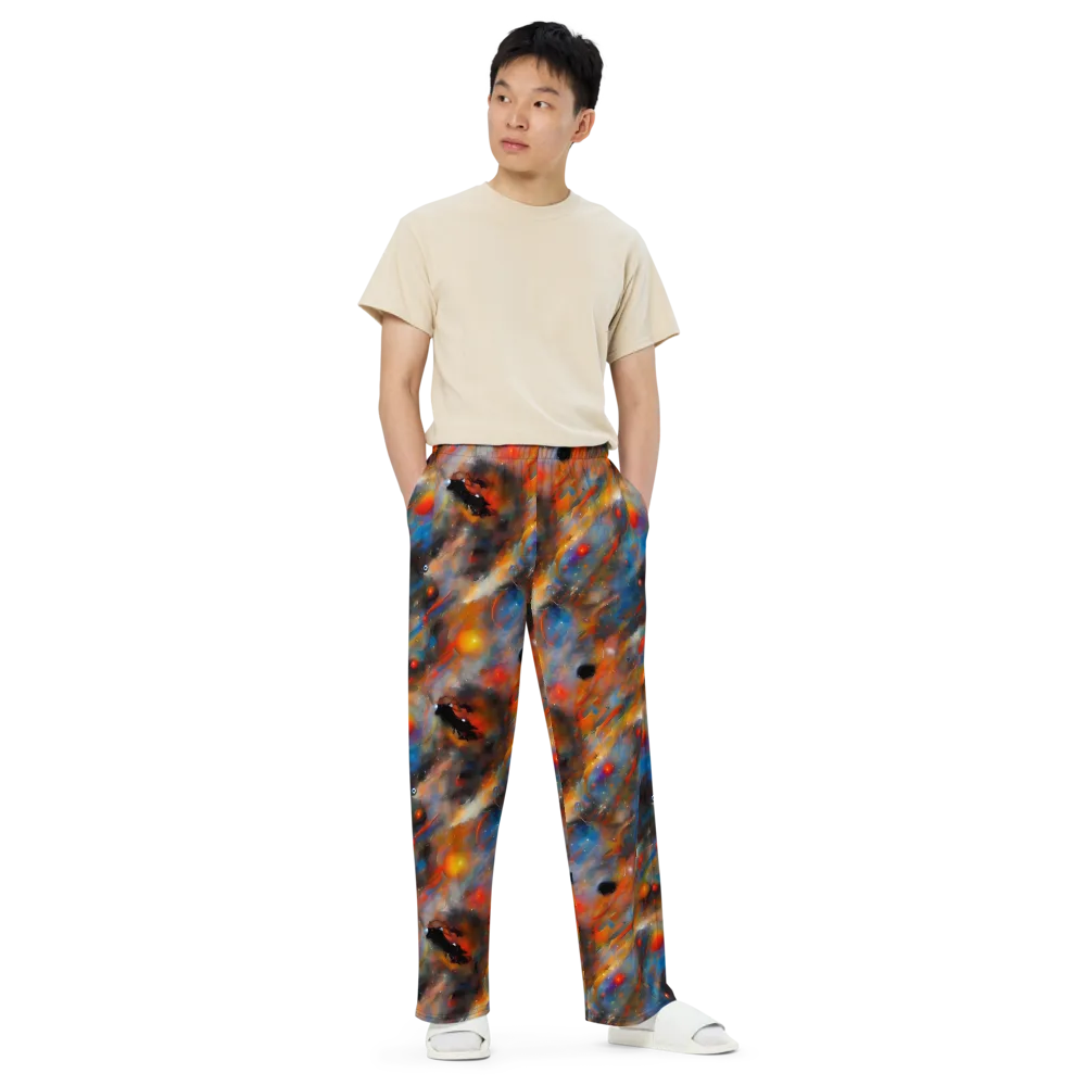 Ethereal Eclat on Wide-Leg Pants — Front