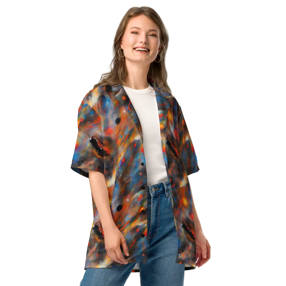Ethereal Eclat on Button Shirt — Front