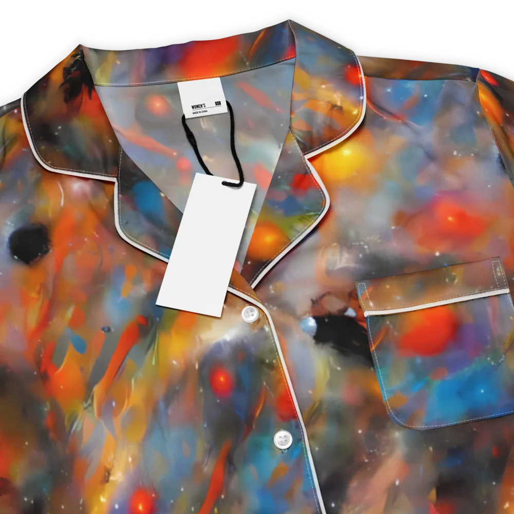 Ethereal Eclat on Women's Short Sleeve Pajama Top — Product details