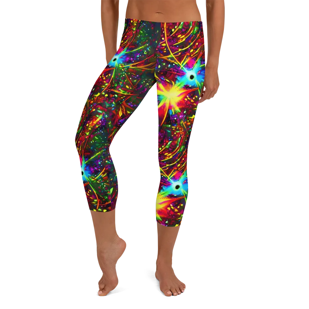 Albert Tucker on Capri Leggings — Front