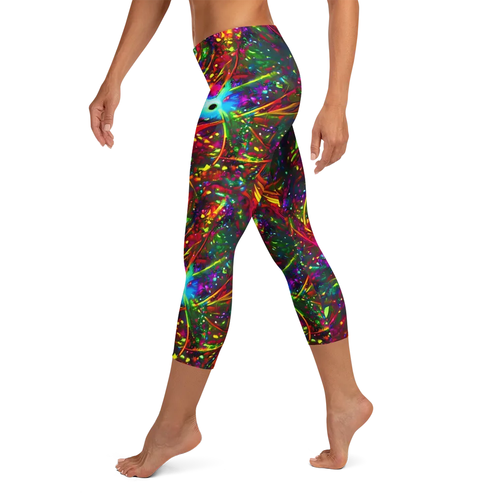 Albert Tucker on Capri Leggings — Left