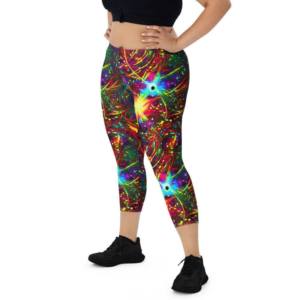 Albert Tucker on Capri Leggings — Front