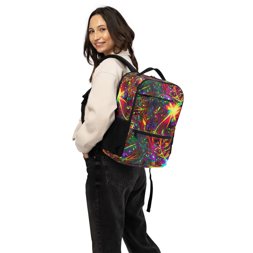 Albert Tucker on Utility Backpack — Back